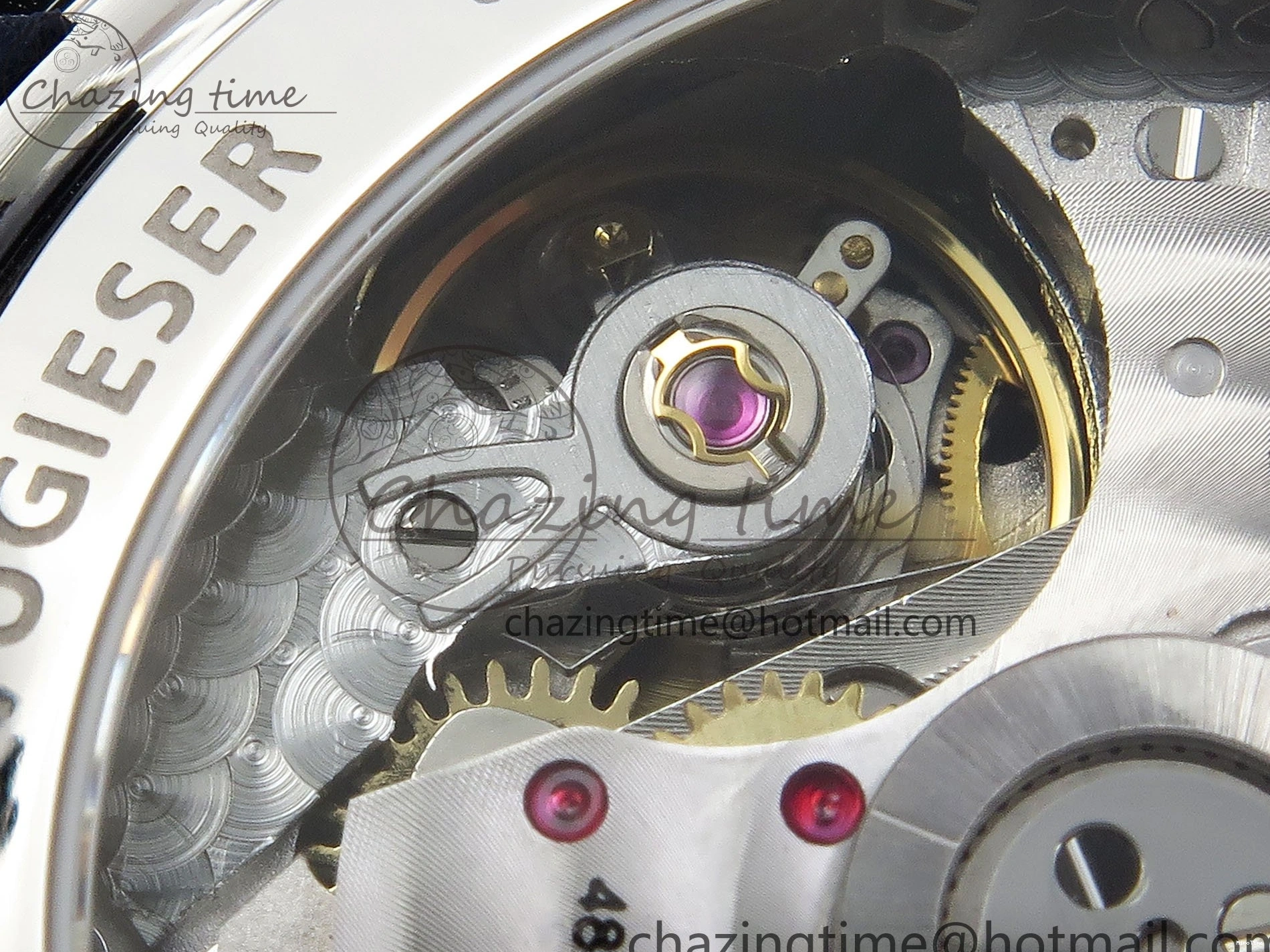 MIROTIME 0502 Portuguese Chrono IW3716 Z+F 1:1 Best Edition White Dial on Gray Rubber Strap A WrinkleFree 7014